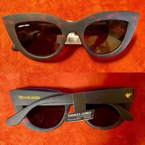 THOMAS JAMES For PERVERSE L.A. NWT Polarized CATEYE Rockabilly Pin-up SUNGLASSES